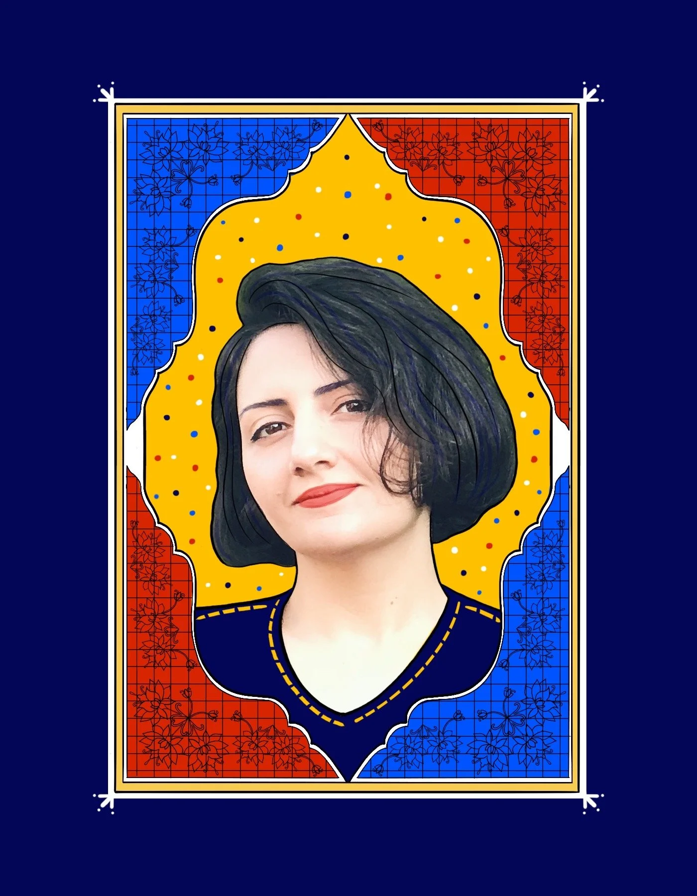 About Roshi Rouzbehani – Iranian Illustrator in London | Women ...