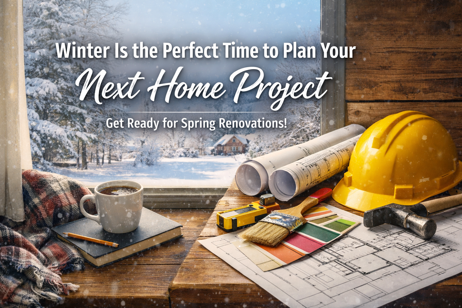 Winter Is the Perfect Time to Plan Your Next Home Project