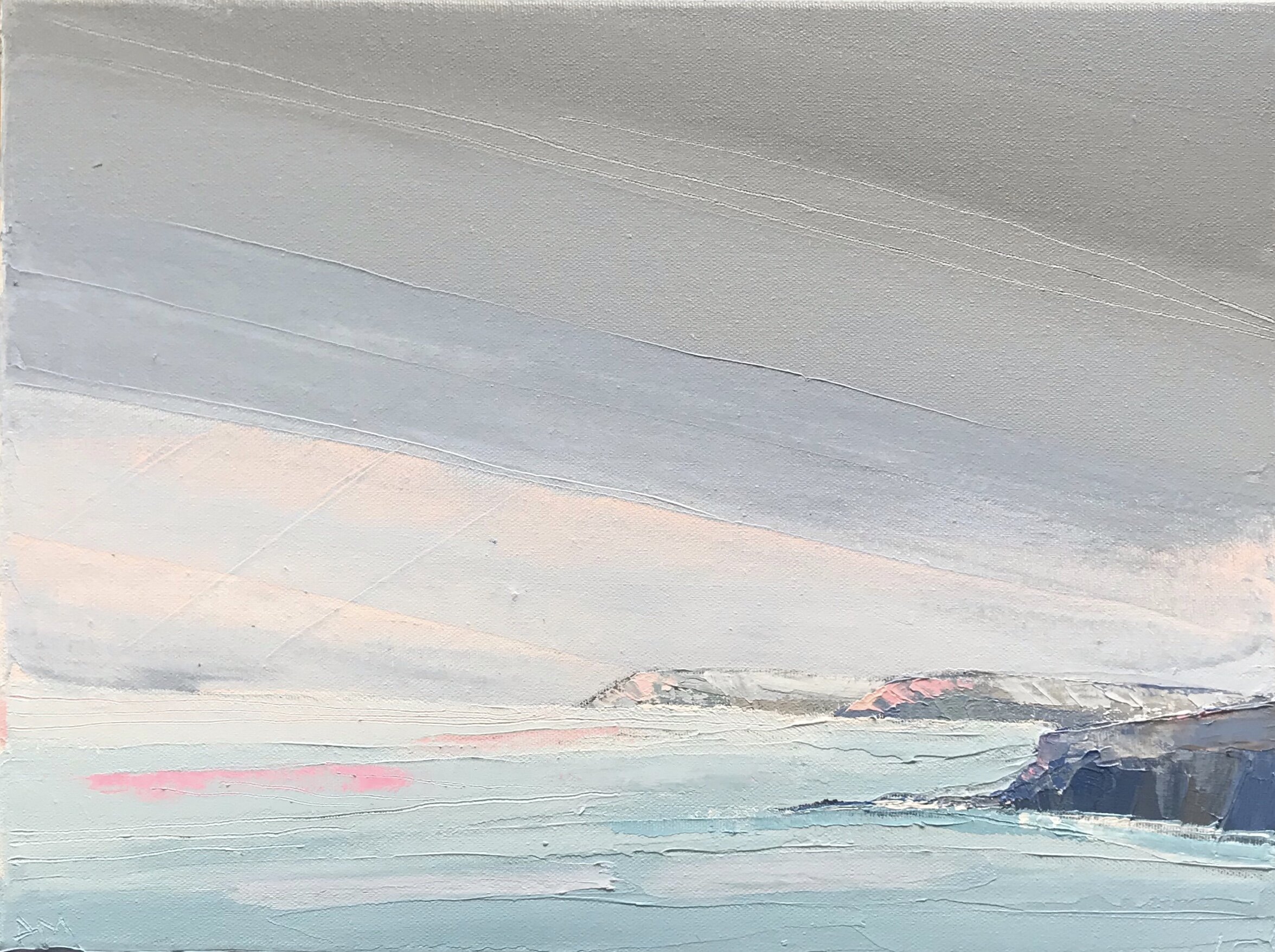  Light in the Bay, study  30 x 40cm  SOLD 