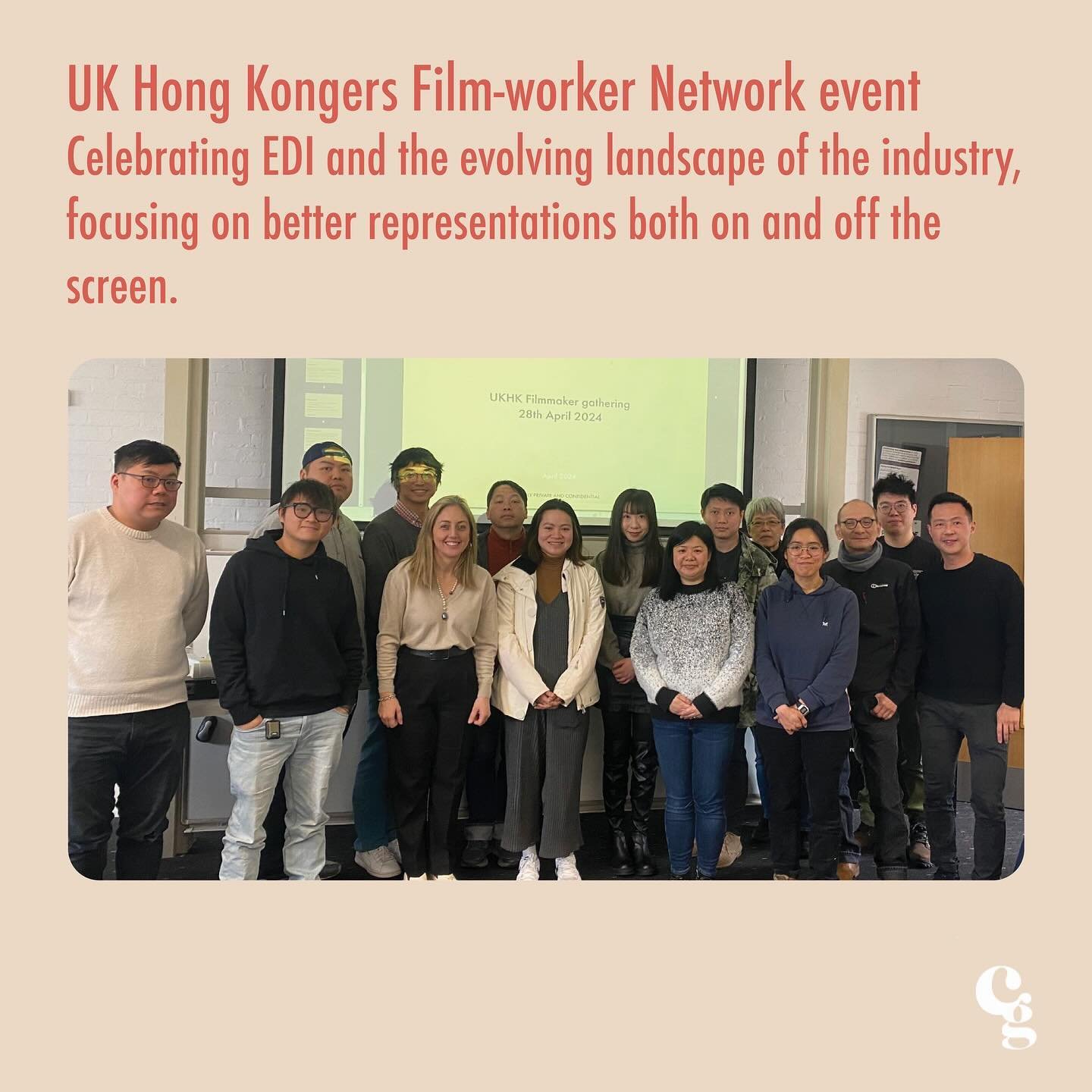 It was an absolute pleasure sharing my @cinegirlmag journey with the UK Hong Kongers Film-worker Network, hosted by @kithunghk at @goldsmithsuol , University of London. We delved into discussions about EDI and the evolving landscape of the industry, 