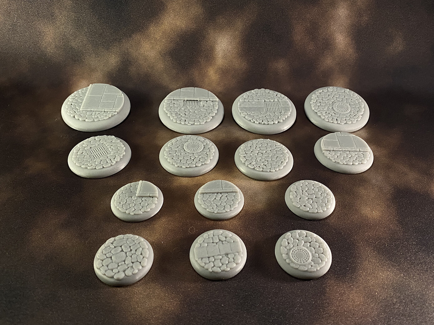 3D printed Cobblestone Bases