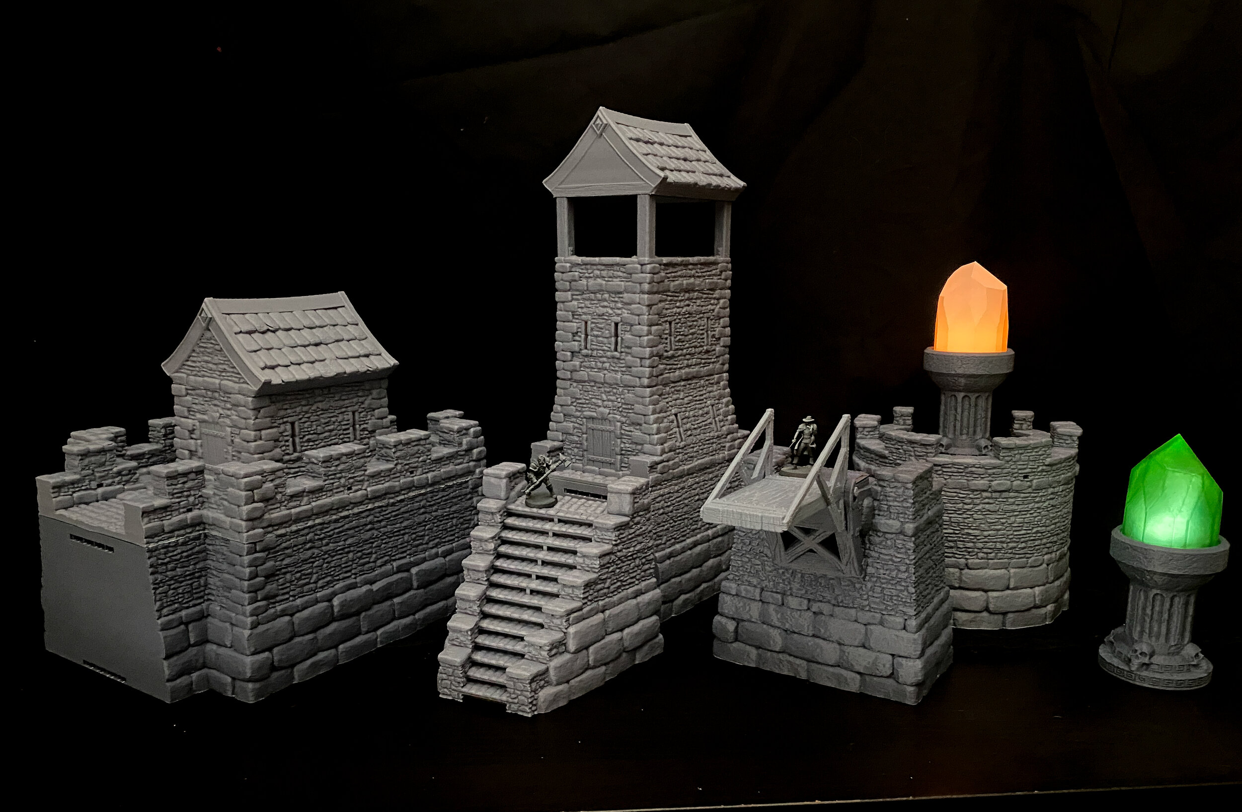 Great Wall Buildings test prints