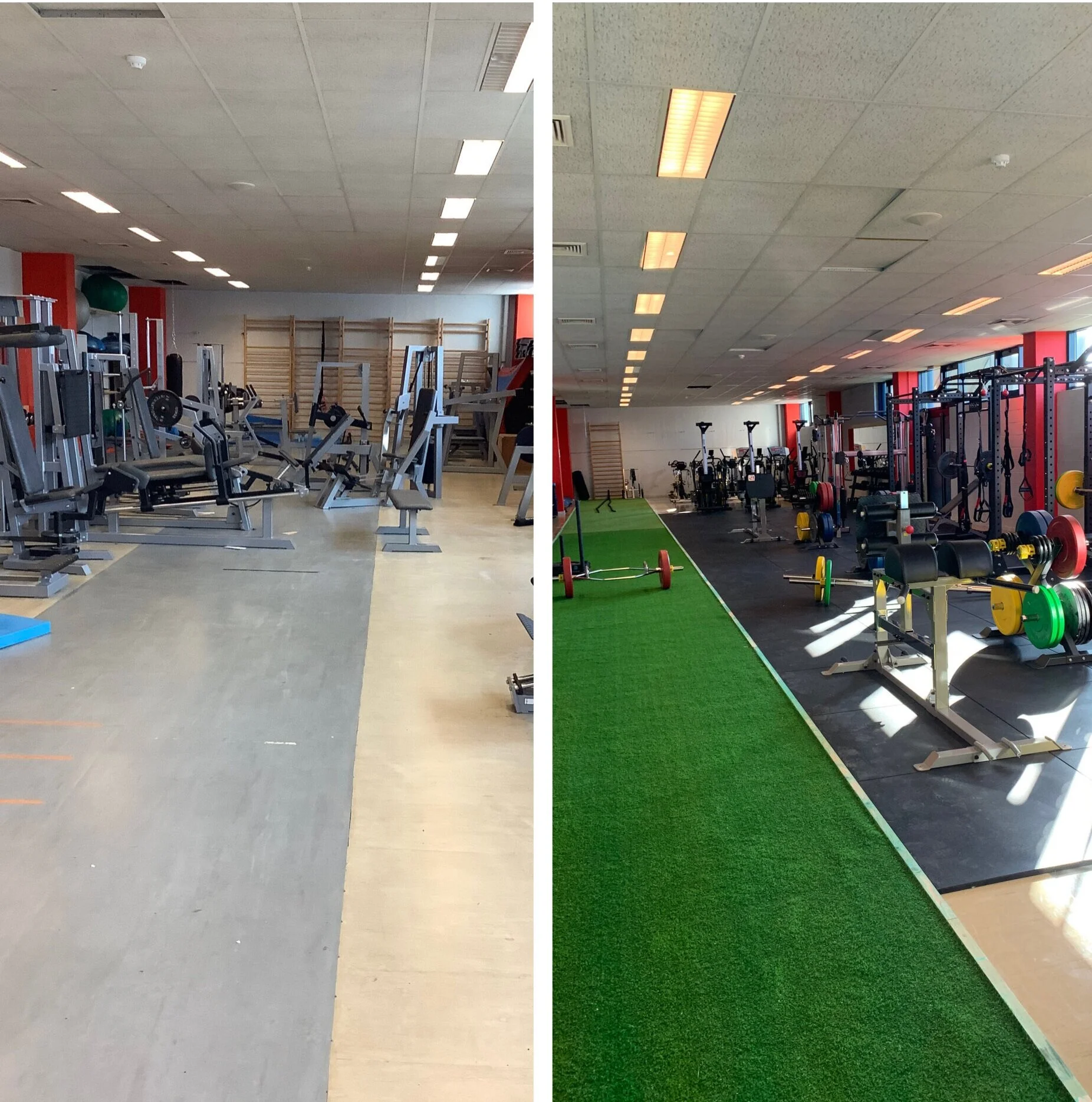 The Lion - New Gym / Facility at Royal Excel Mouscron 