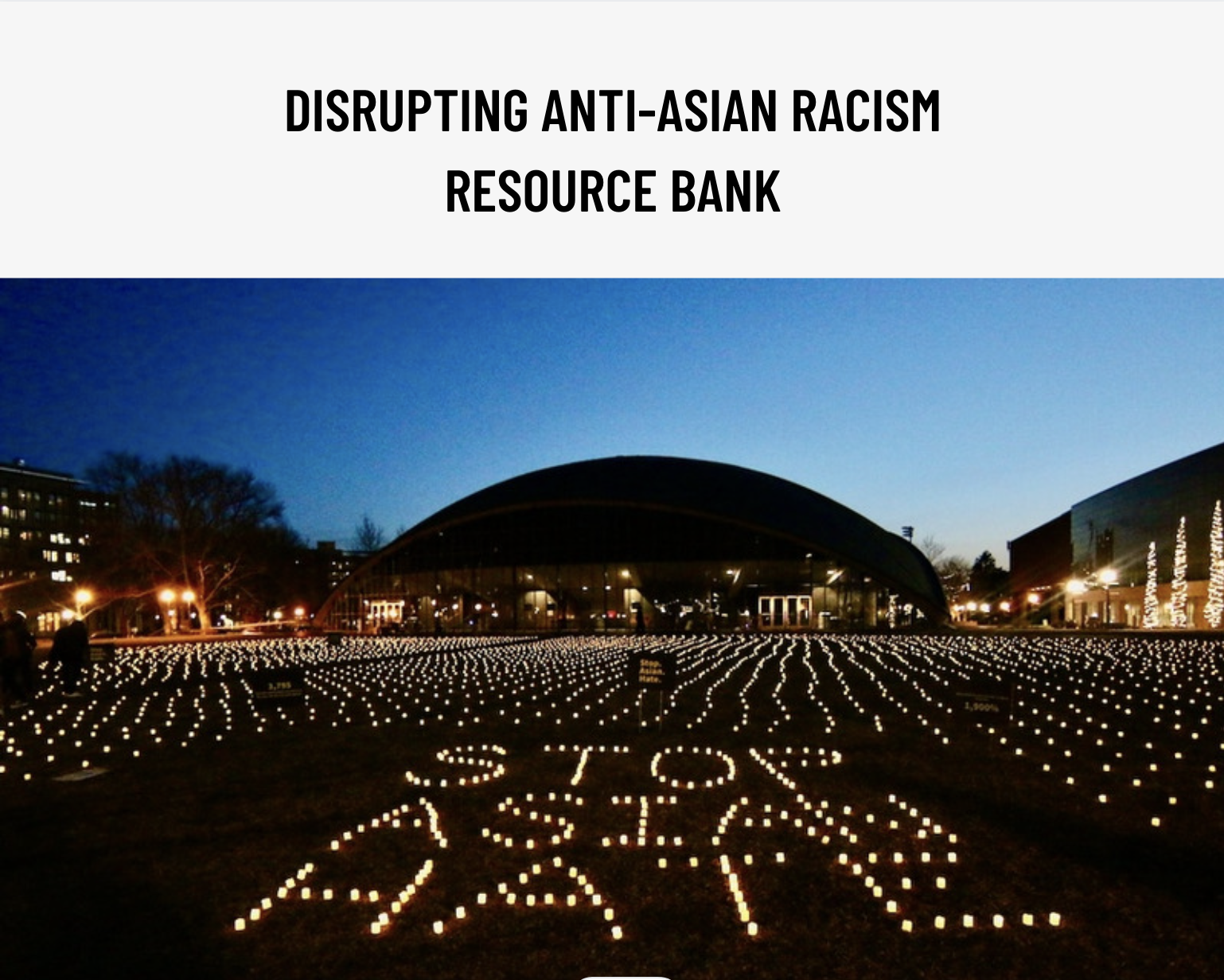 Anti-Asian Racism Resource Bank Curated Leadership
