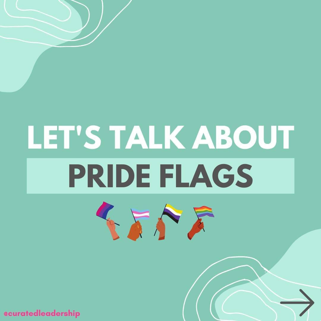 Let's talk about #Pride Flags - here's a non-exhaustive guide to some of the flags you may be seeing more of this Pride month. Throughout history, the 2SLGBTQIA+ community has creatively found ways to identify, adopt symbols and demonstrate pride - j