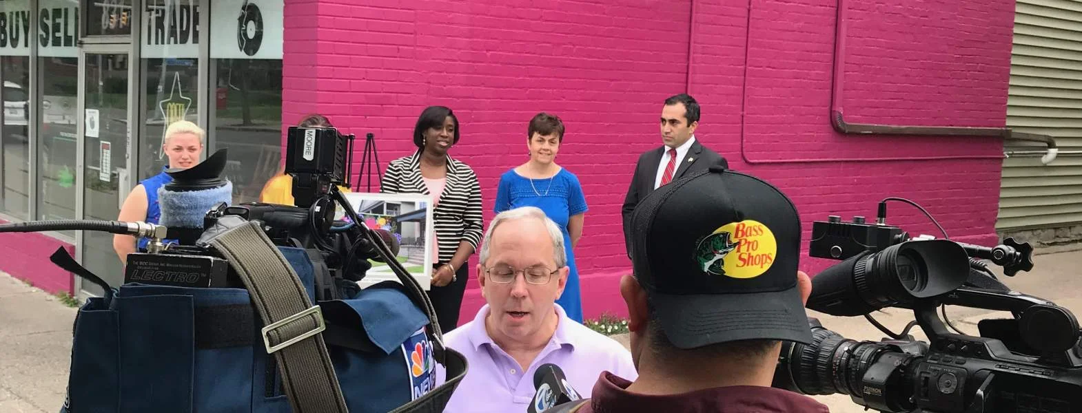 Garden Walk Buffalo Mural on Elmwood Avenue