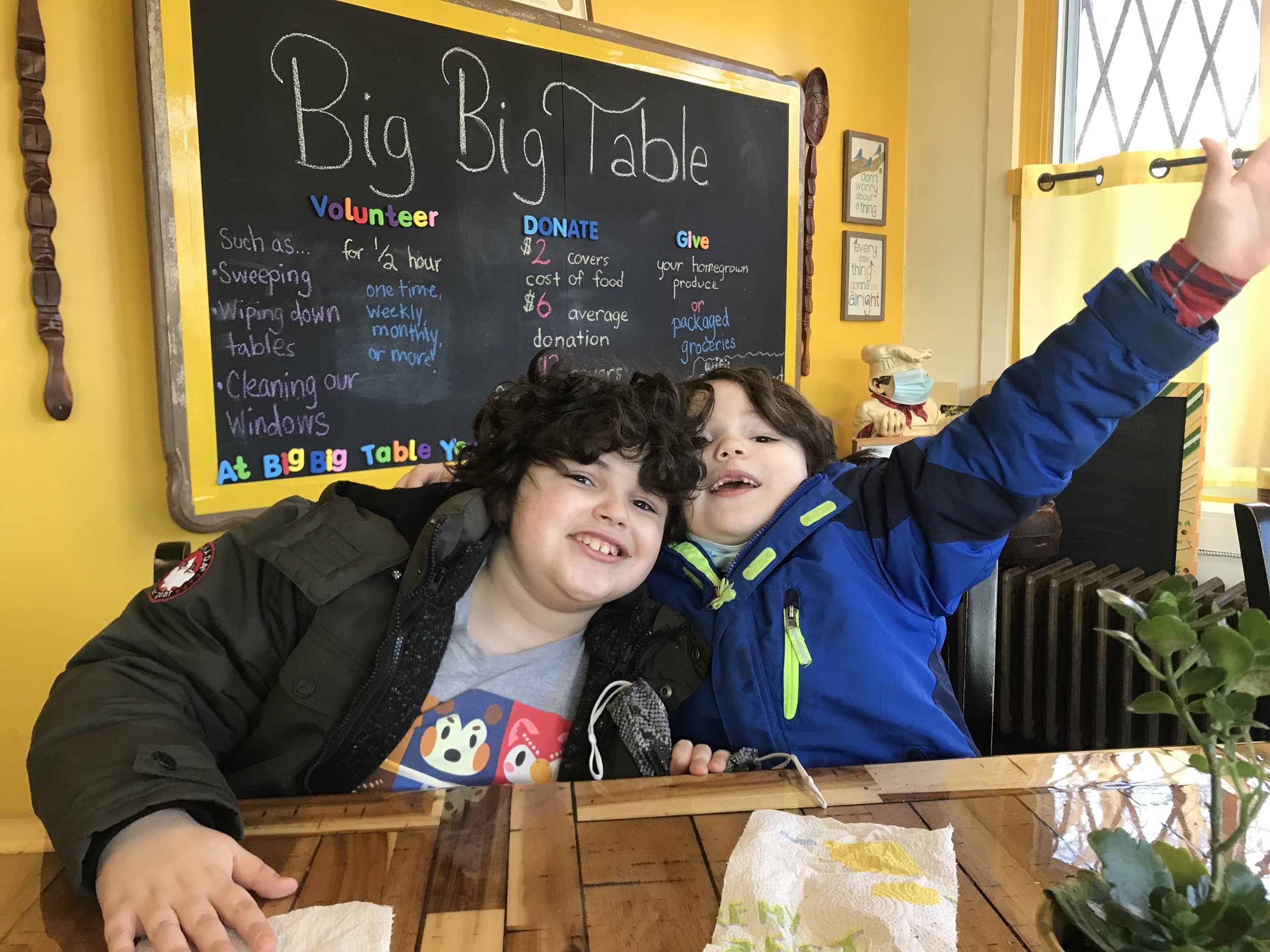 Big Big Table Community Café 