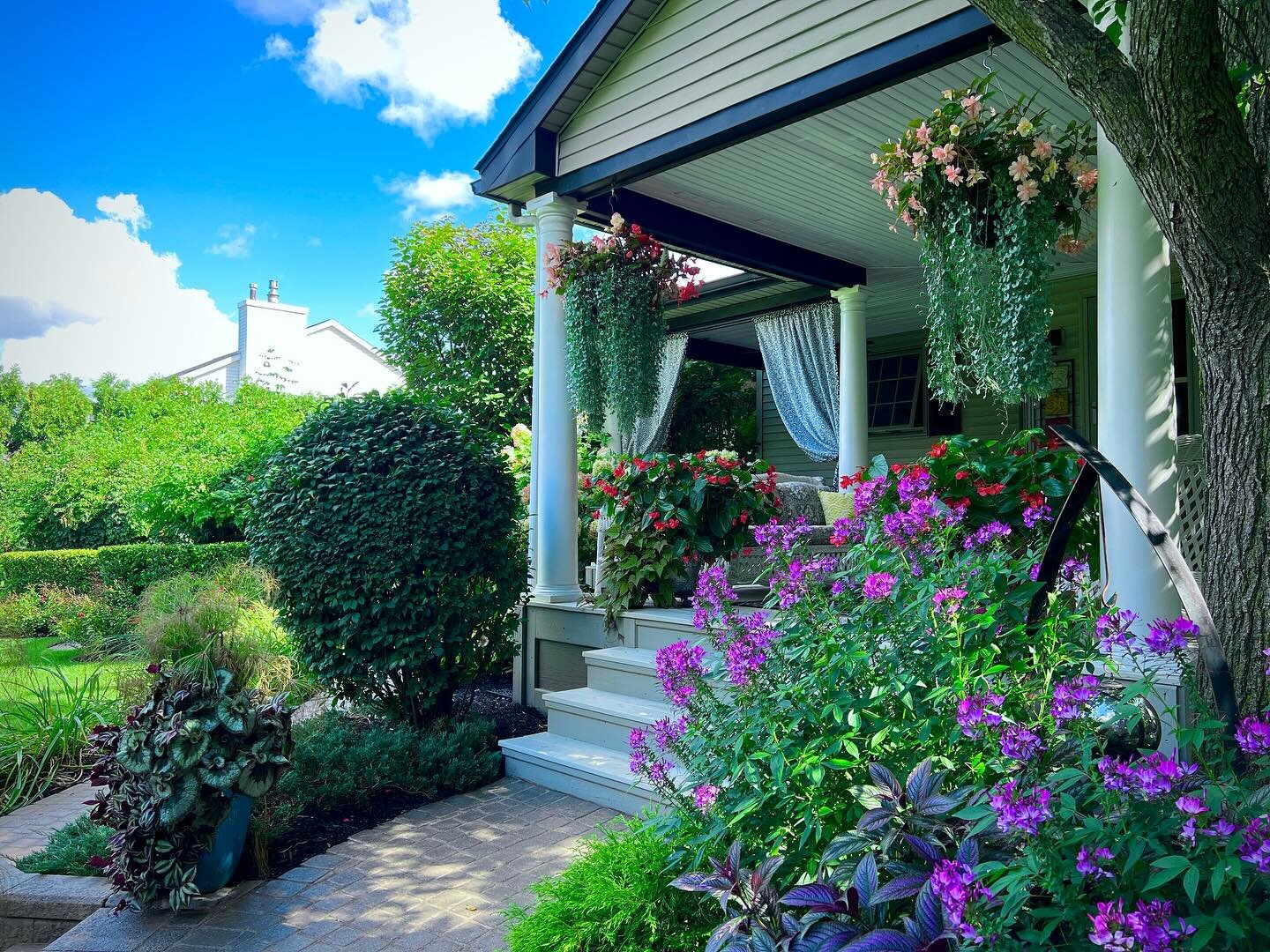 An enchanting &lsquo;Gardener&rsquo;s Retreat&rsquo;, among over 100 curated private gardens that you can visit throughout July. More at www.OpenGardensWNY.com(Link in Bio)