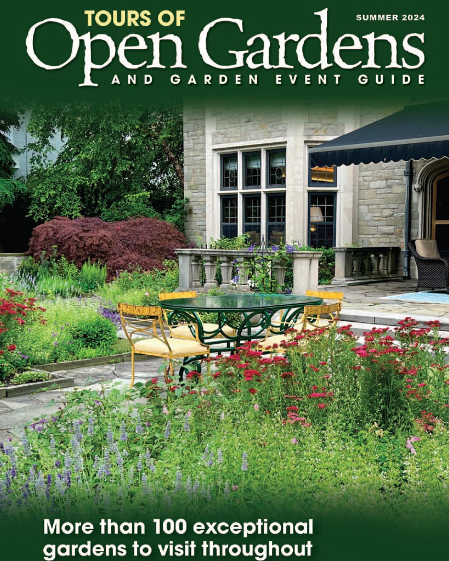 Pre-order your 2024 Open Gardens Guide at www.OpenGardensWNY.com . Your passport to over 100 exceptional gardens this July. (Cover photo: Forman Mansion Garden on Oakland Place)