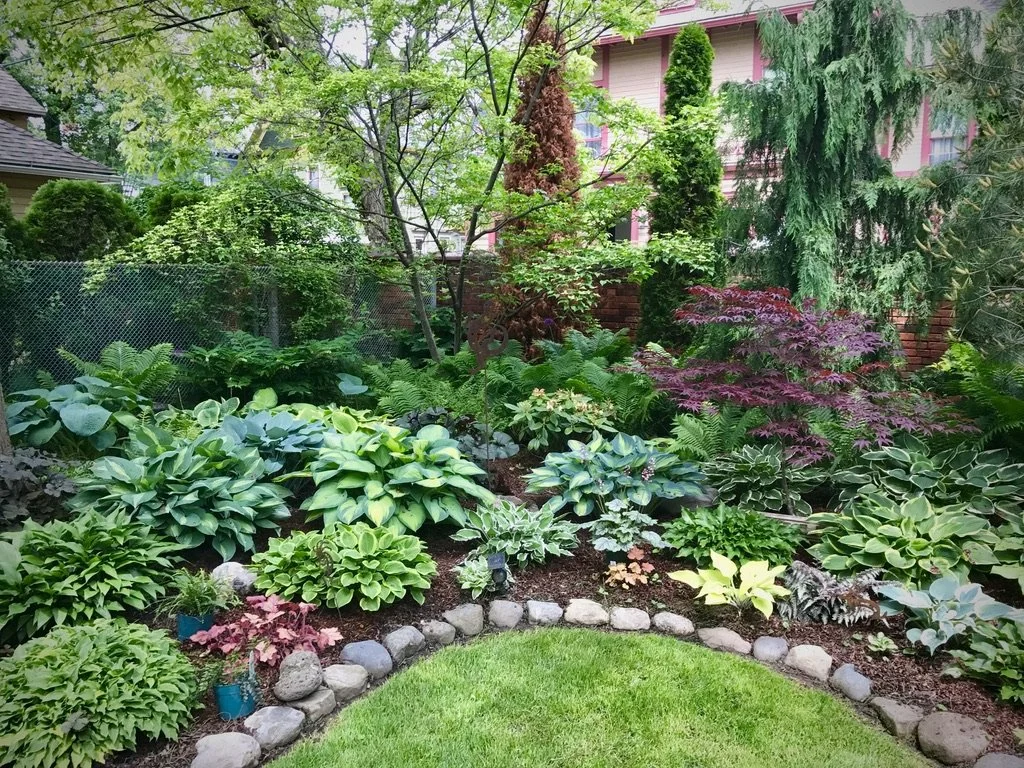 An Elmwood Village garden on Open Gardens. Photo by Jim Charlier.