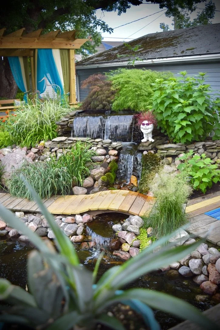 An Cheektowaga garden on Open Gardens. Photo by Jim Charlier.