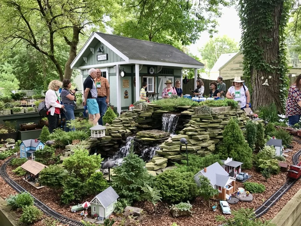 A Hamburg garden on Open Gardens. Photo by Jim Charlier.