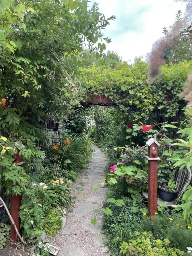 A Lancaster garden on Open Gardens. Photo by Jim Charlier.