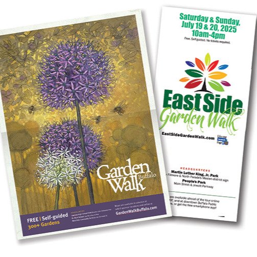 🌿✨ Make a donation by June 15 and we&rsquo;ll mail you BOTH the Garden Walk Buffalo and East Side Garden Walk maps&mdash;in time for the tours! 🏡💚
👉 Donate online: https://tinyurl.com/5n7pkzpc
📬 Or mail a check to: Gardens Buffalo Niagara, 371 D