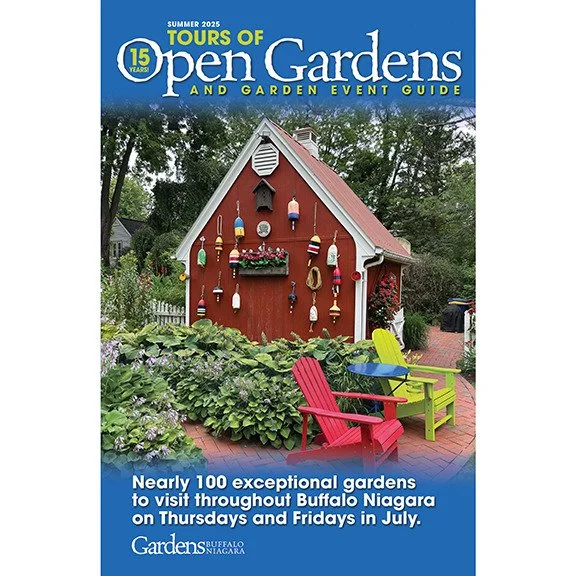 Open Gardens starts a week from today! Do you have your Guide yet? Find out what garden centers and shops offer them for sale at OpenGardensWNY.com (link in profile).
There are nearly 100 gardens open, for select hours on Thursdays and Fridays in Jul
