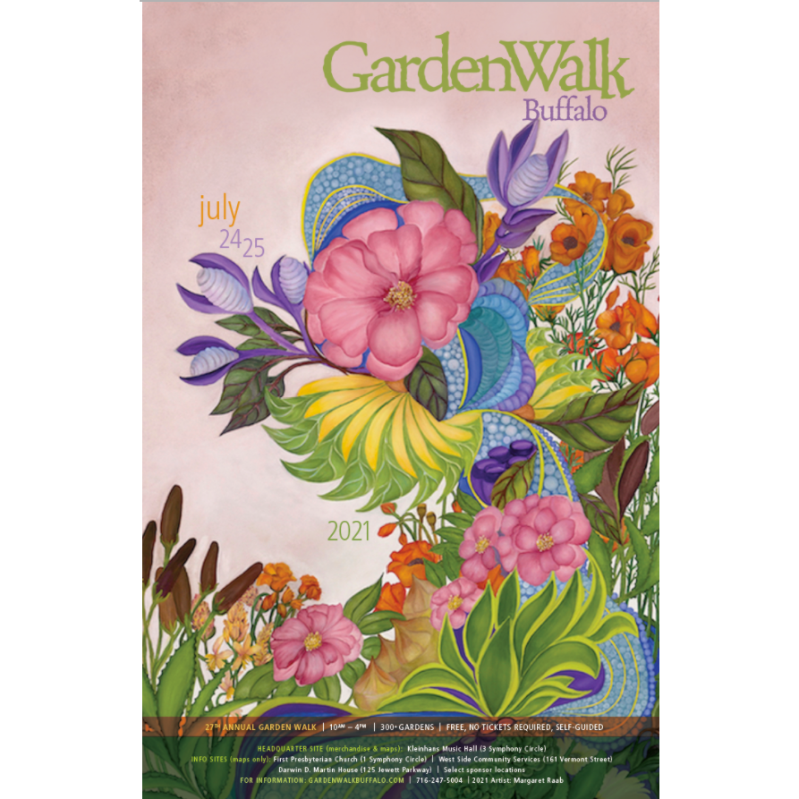 2021 Garden Walk Buffalo Poster