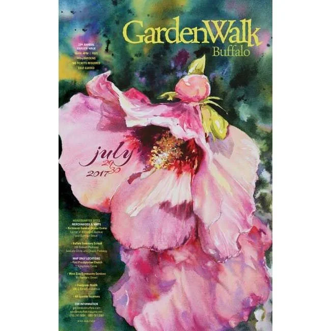 2017 Garden Walk Buffalo Poster