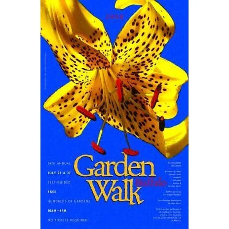 2008 Garden Walk Buffalo Poster