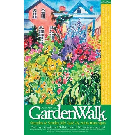 2004 Garden Walk Buffalo Poster