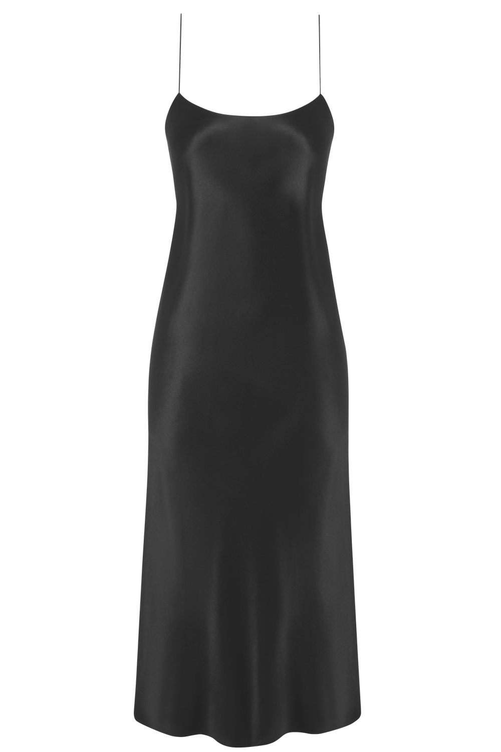 silk black slip dress ELVIRA Noir Slip Dress – MICHELLE GARCIA main image 0