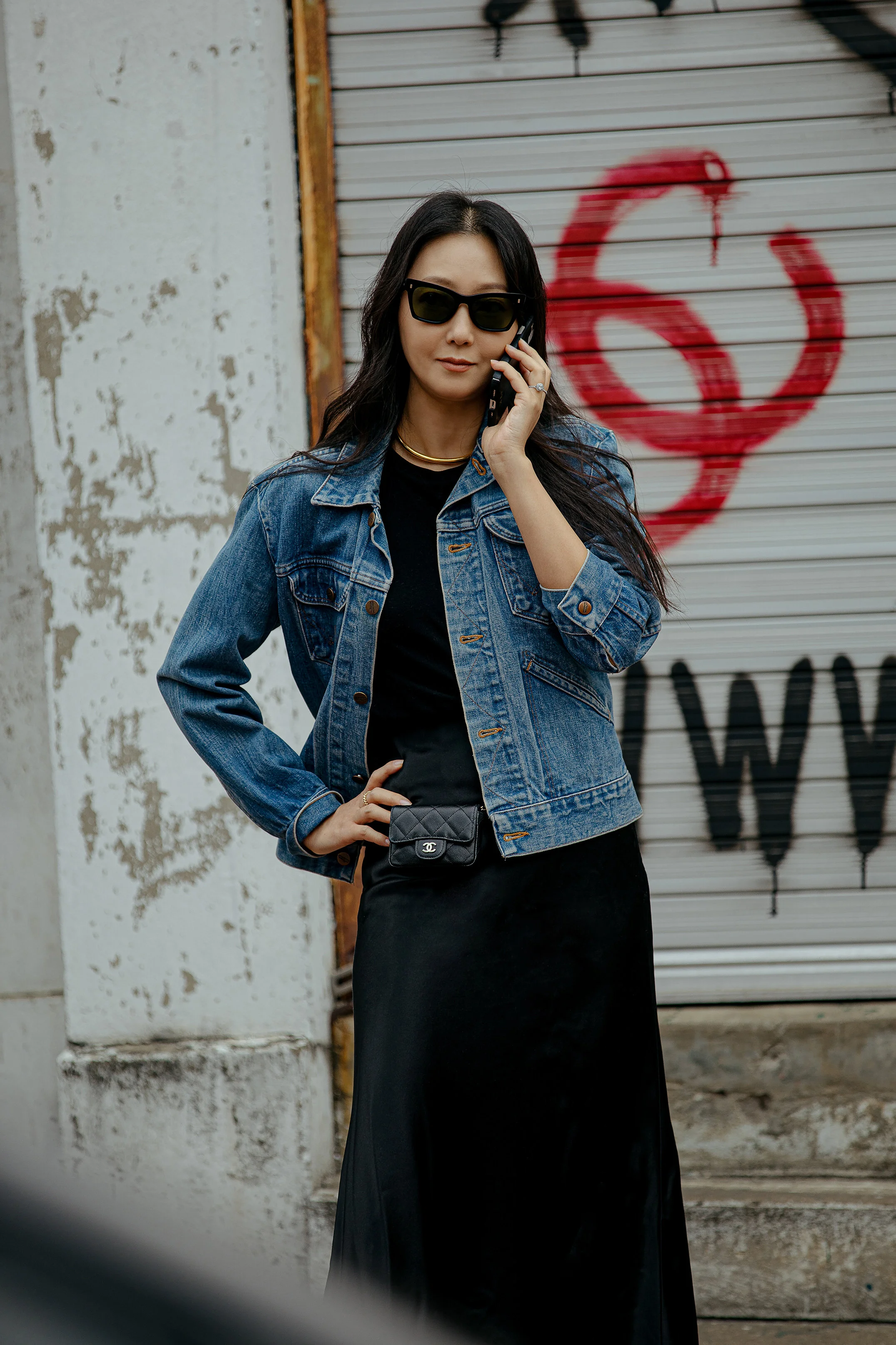 Silk Skirt Black Skirt Jean Shirt Maxi Skirt Silk Skirt Denim