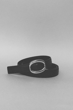 Accessories | The Lauren | Black Leather Belt — REFINE