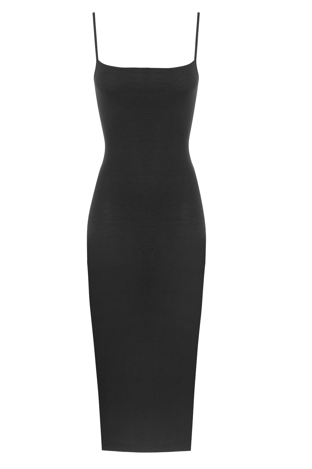 knee length dresses for ladies 90s Black Beaded Sheer Low Back Maxi Dress main image 0