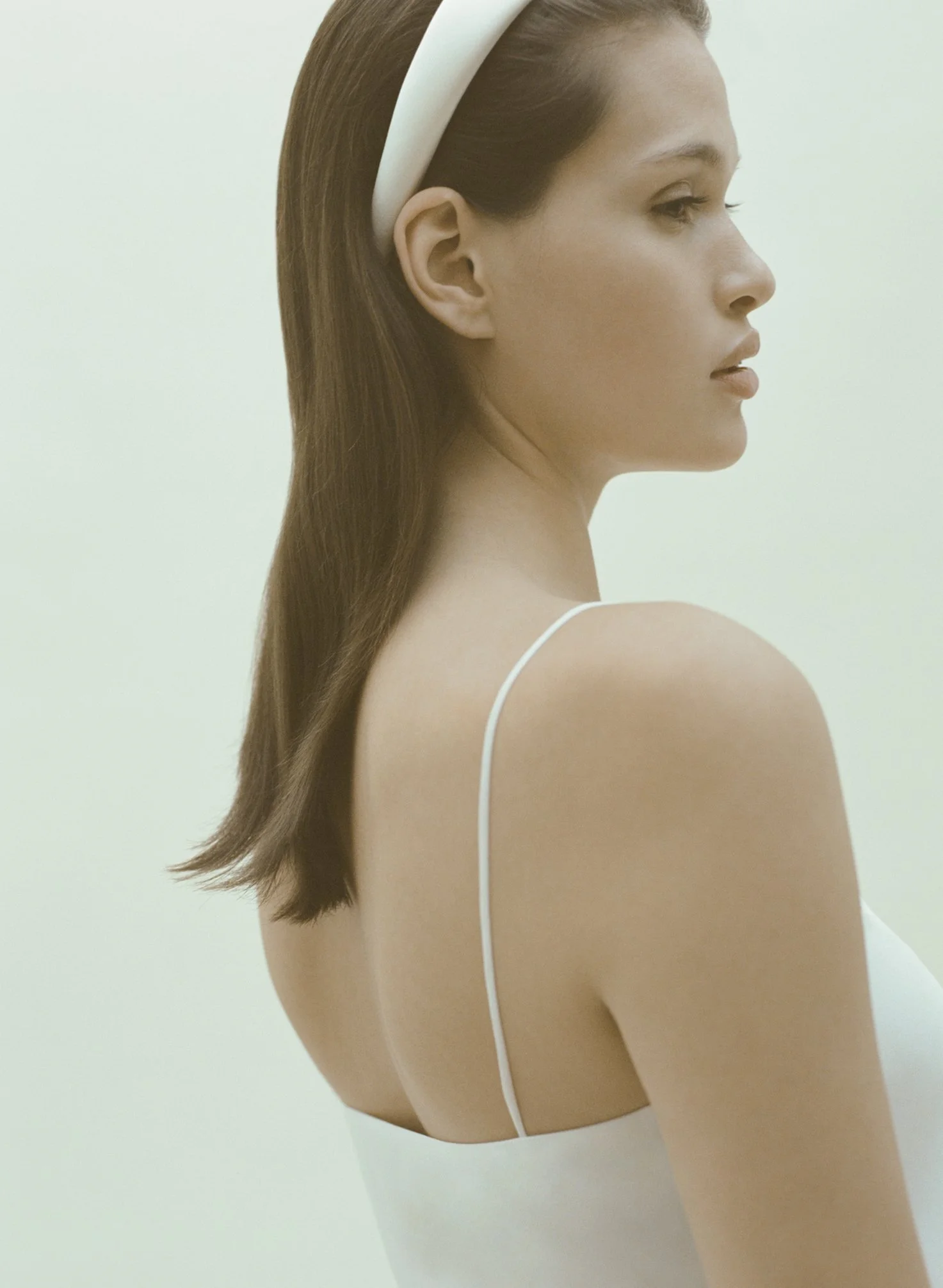 Ivory headband??traded Headband - Ivory – Undo Hairware main image 3