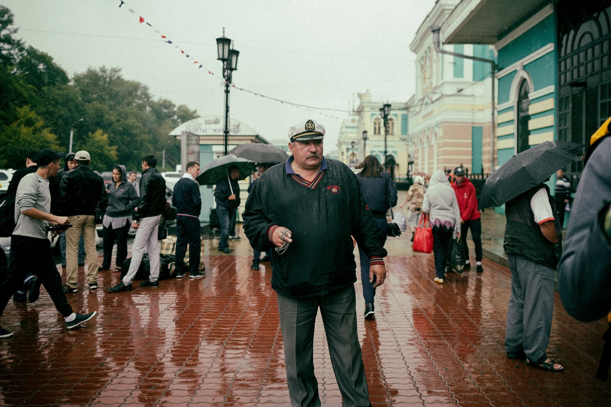 Aboarding the Transiberian Railway