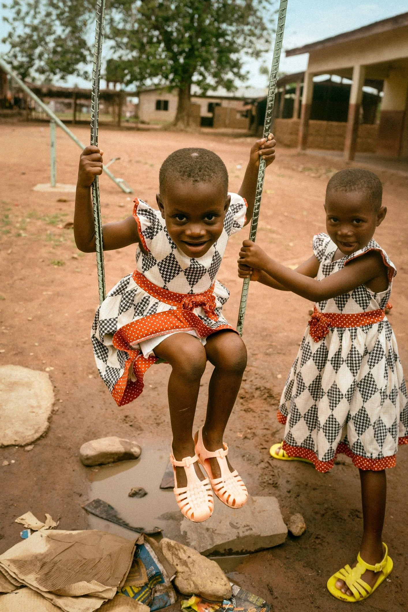 Twins in Ghana