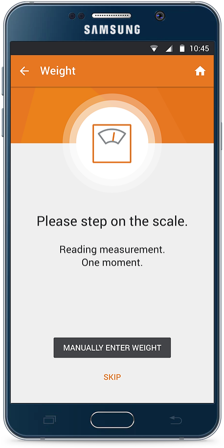 Record Weight (Native App)