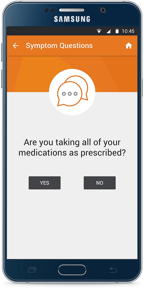 Symptom Questions (Native App)