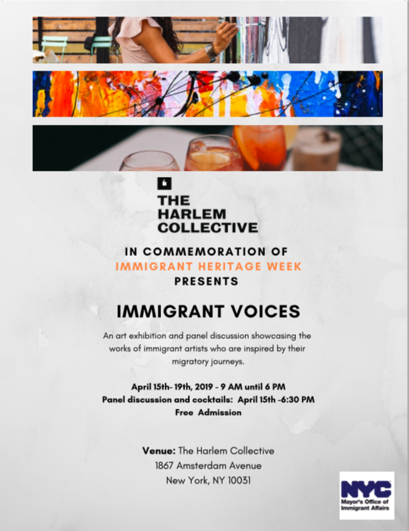 Help us Celebrate Immigrant Heritage Week — The Harlem Collective