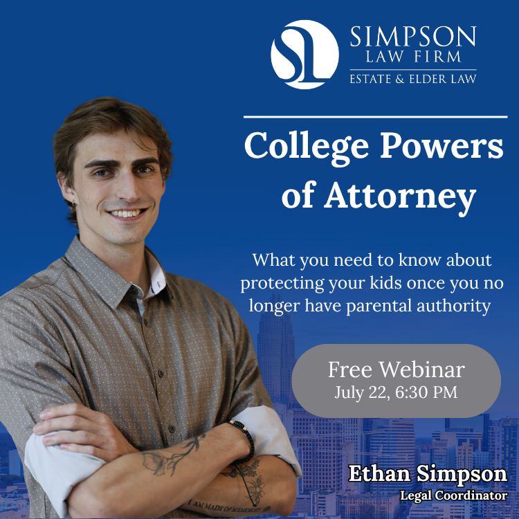 Webinar - College Powers of Attorney