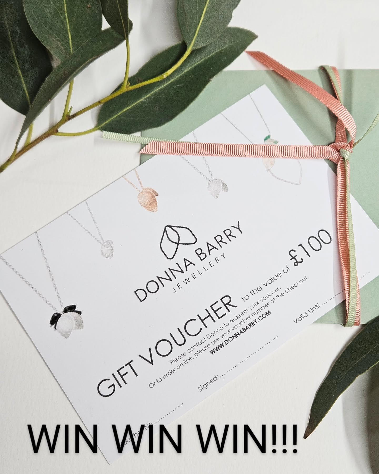 WIN a &pound;100 Donna Barry Jewellery gift voucher!

Once again this year, you could be in with a chance of winning a gift voucher to purchase any DB jewels if you have left a review in the last year.

If you own or have bought from me or commission