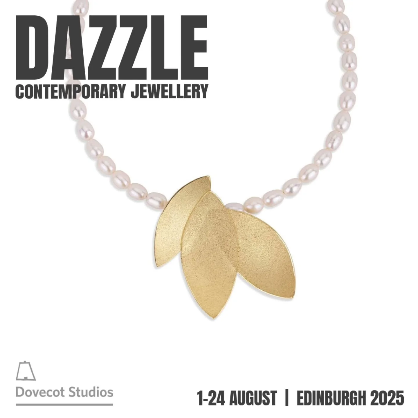 DAZZLE @dovecotstudios
I 'm currently putting together a big collection of jewellery for @dazzleexhibitions which opens in just a couple of weeks! 🤗
If you love unique contemporary jewellery, and you're in Edinburgh during the month of August, then 