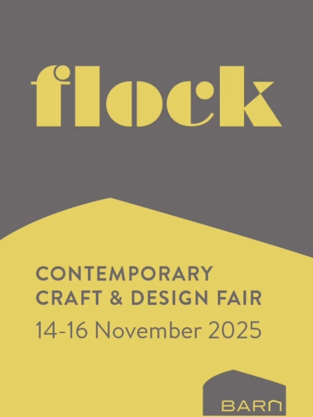 FLOCK @thebarnarts is only one week away! 
This fair is always one of my favourites! 
Set in a beautiful converted barn in rural Aberdeenshire. 

📍The Barn Arts, Burn O' Bennie
Banchory AB31 5QA

📅 FRIDAY 14TH NOV 12- 4
SATURDAY 15TH &amp; SUNDAY 1