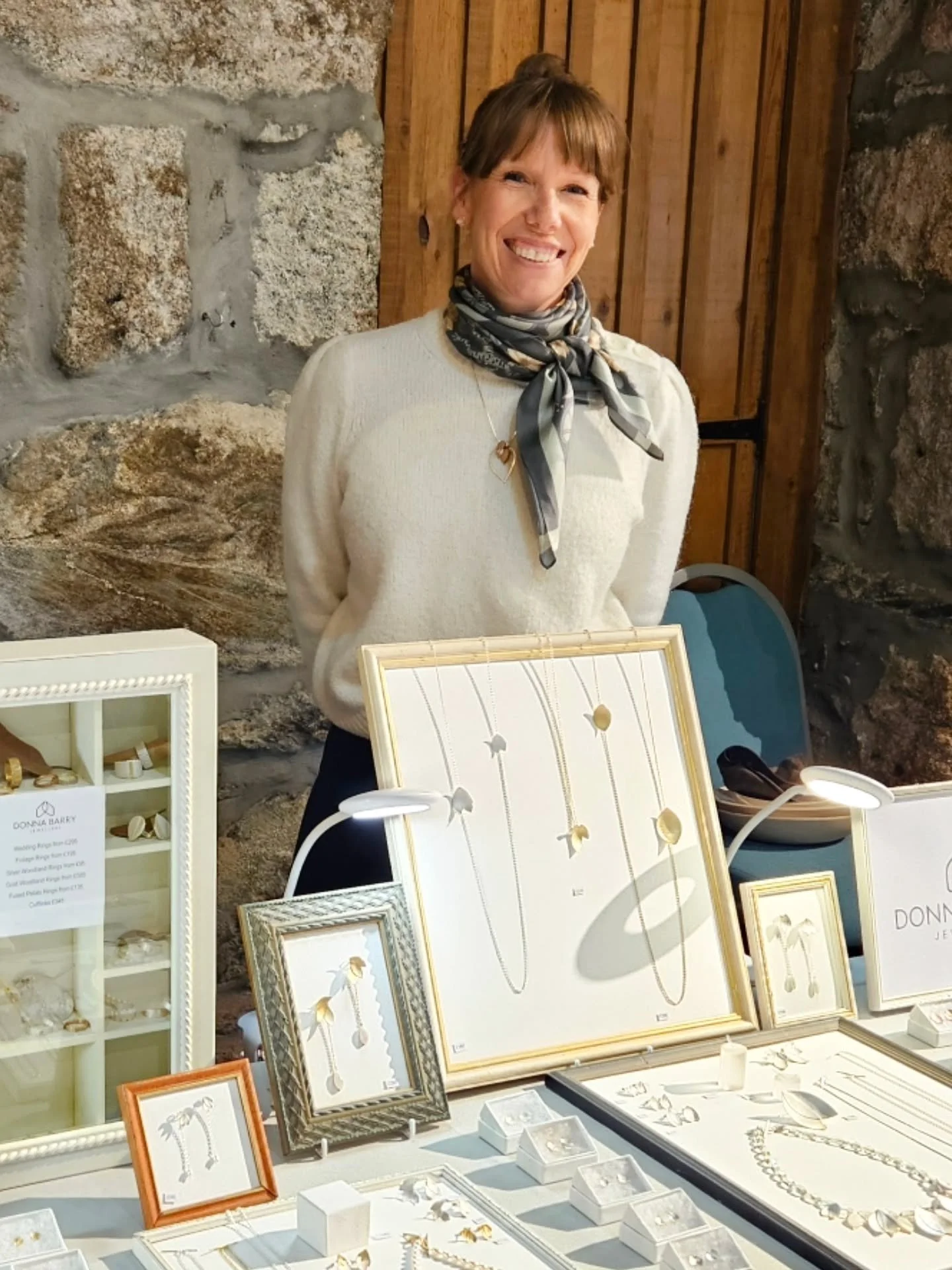 I'd just like to say a huge THANK YOU to everyone who visited FLOCK @thebarnarts over the weekend! Thank you to each and every one of you who bought or ordered a piece of DB jewellery, for all the laughs and interesting chats, and for making it yet a