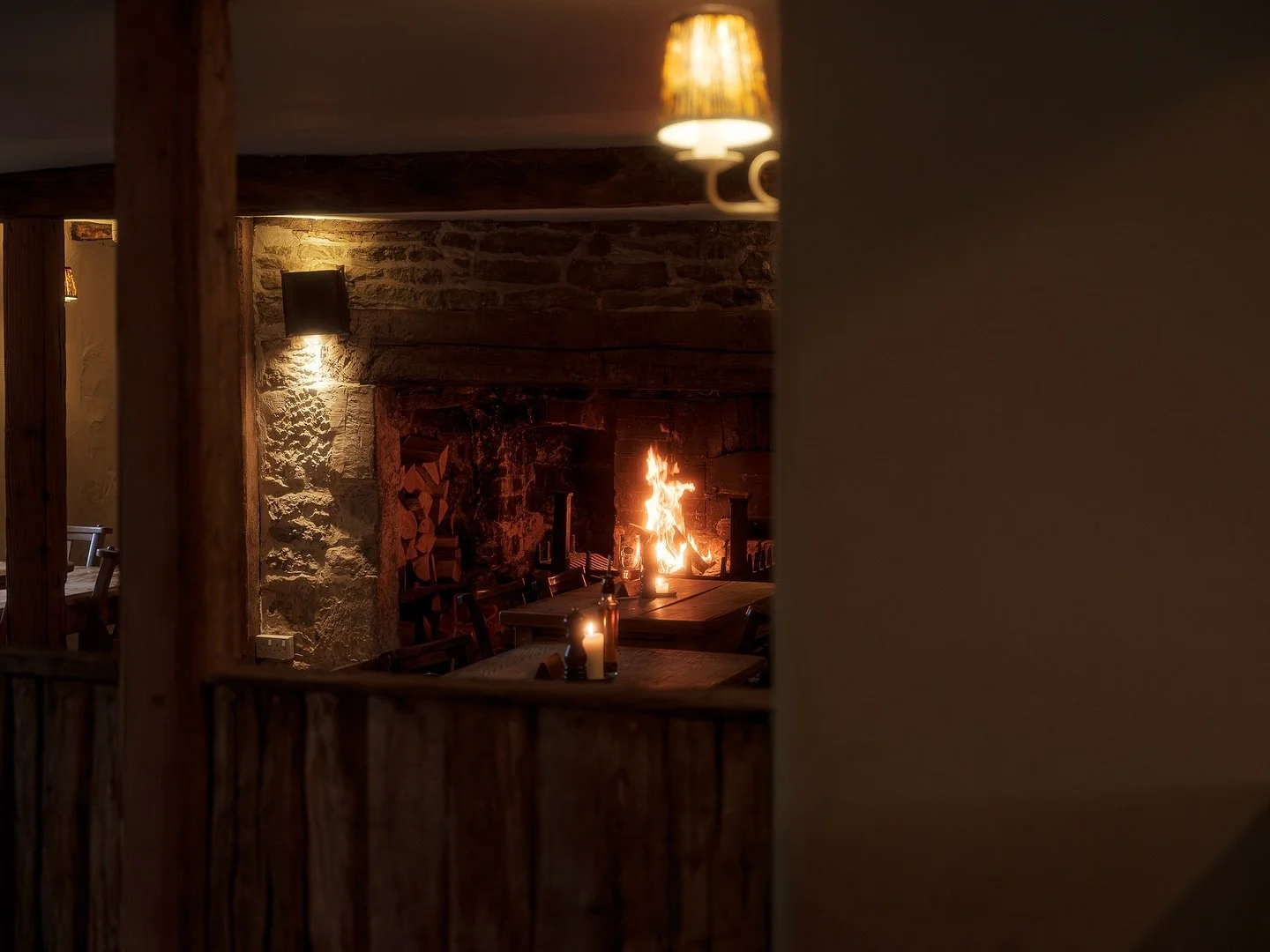 Cosy vibes at the pub.