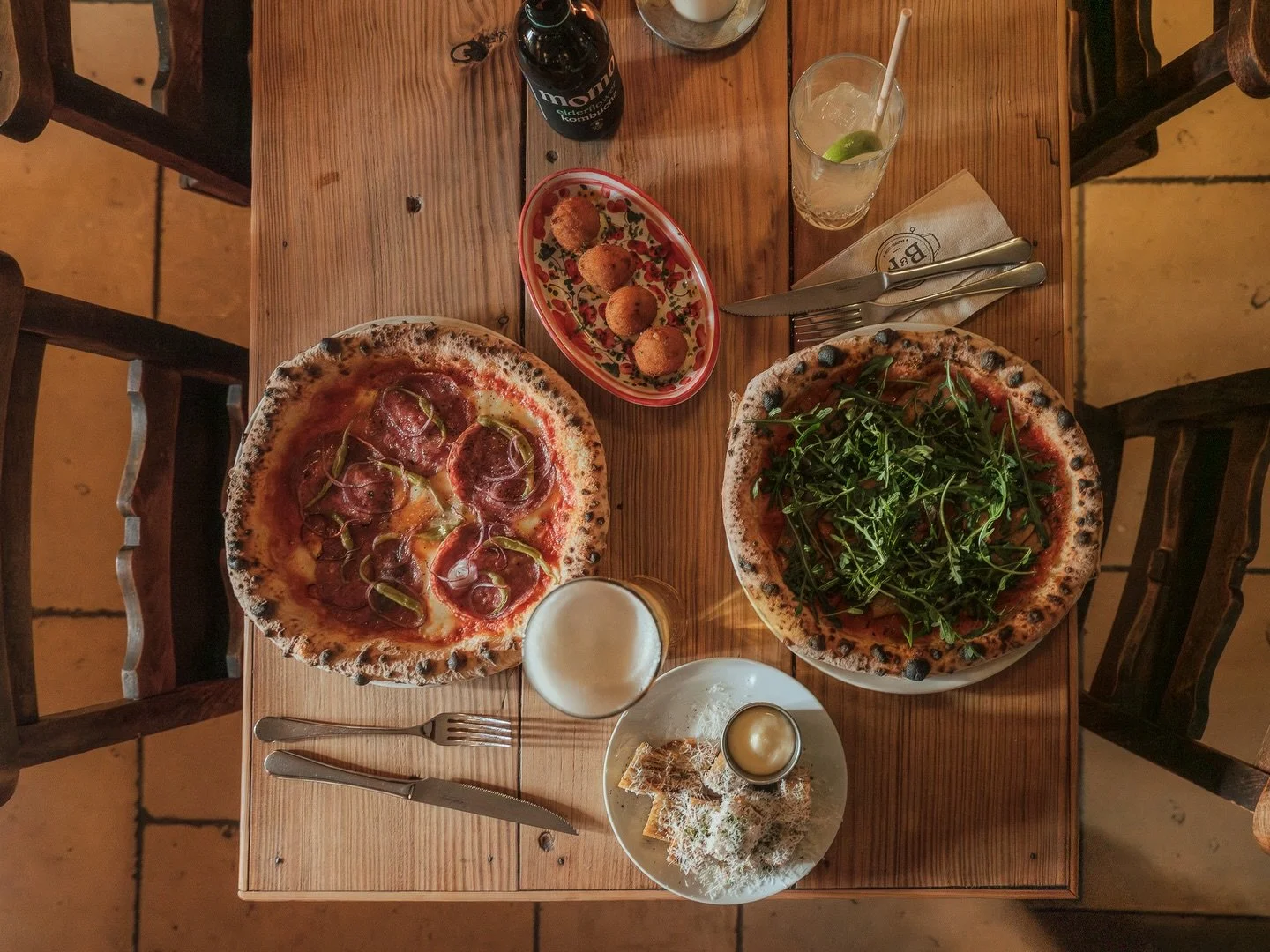 The perfect spot by the fire, and the perfect spread of Stump classics.