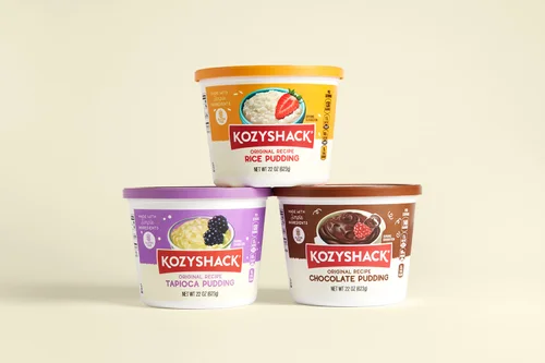 Kozy Shack Package Redesign — ULTRA CREATIVE, INC.