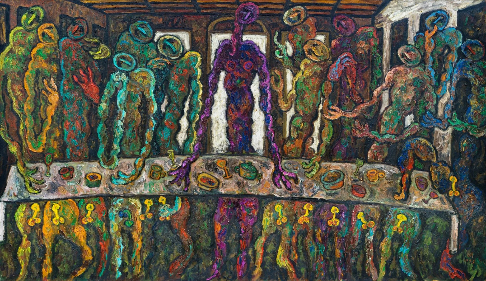 最後晚餐 The Last Supper 194.0×112.0cm 120P 1995