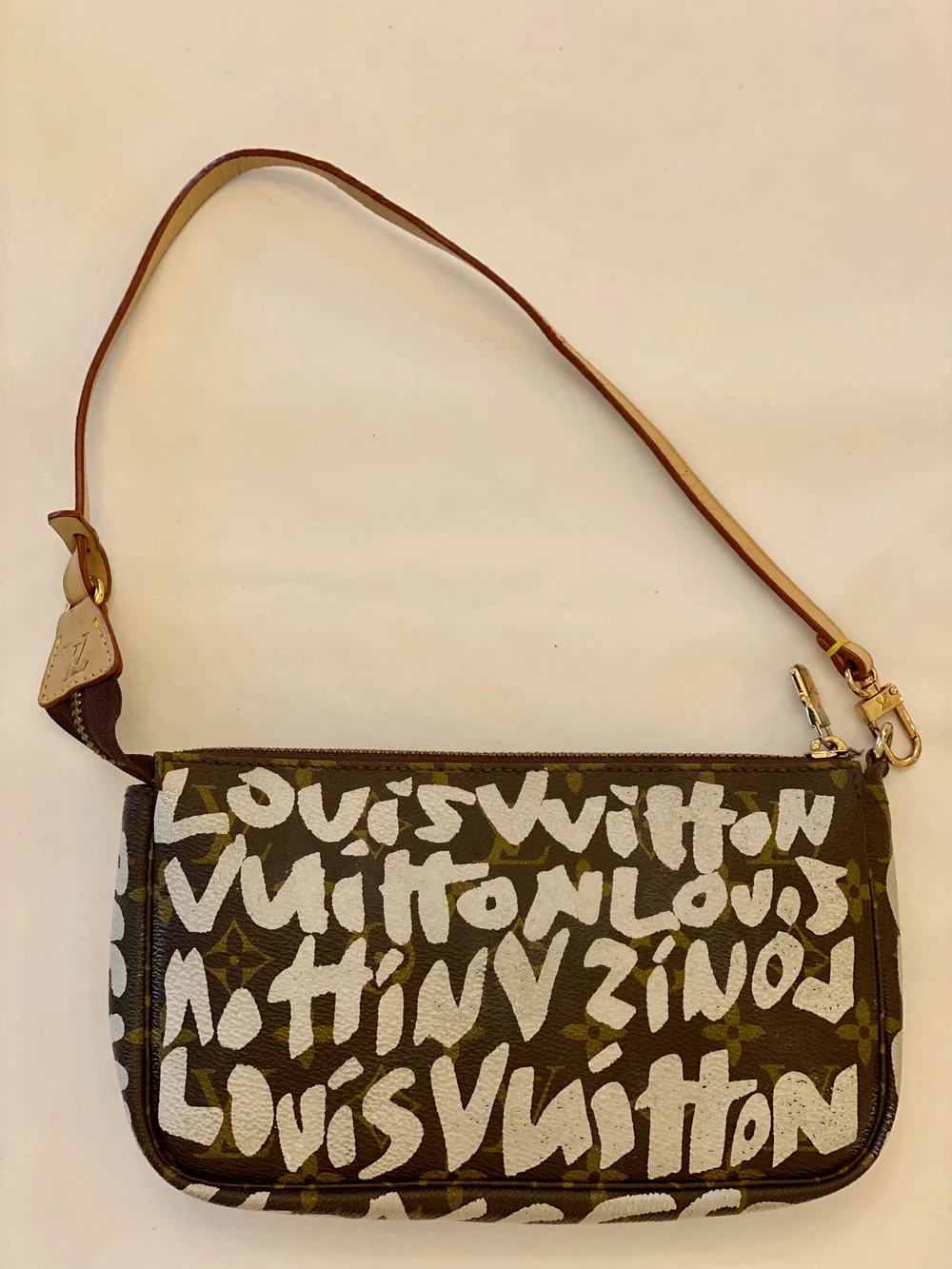 Louis Vuitton X Stephen Sprouse 2001 Mini Monogram Graffiti Blanc