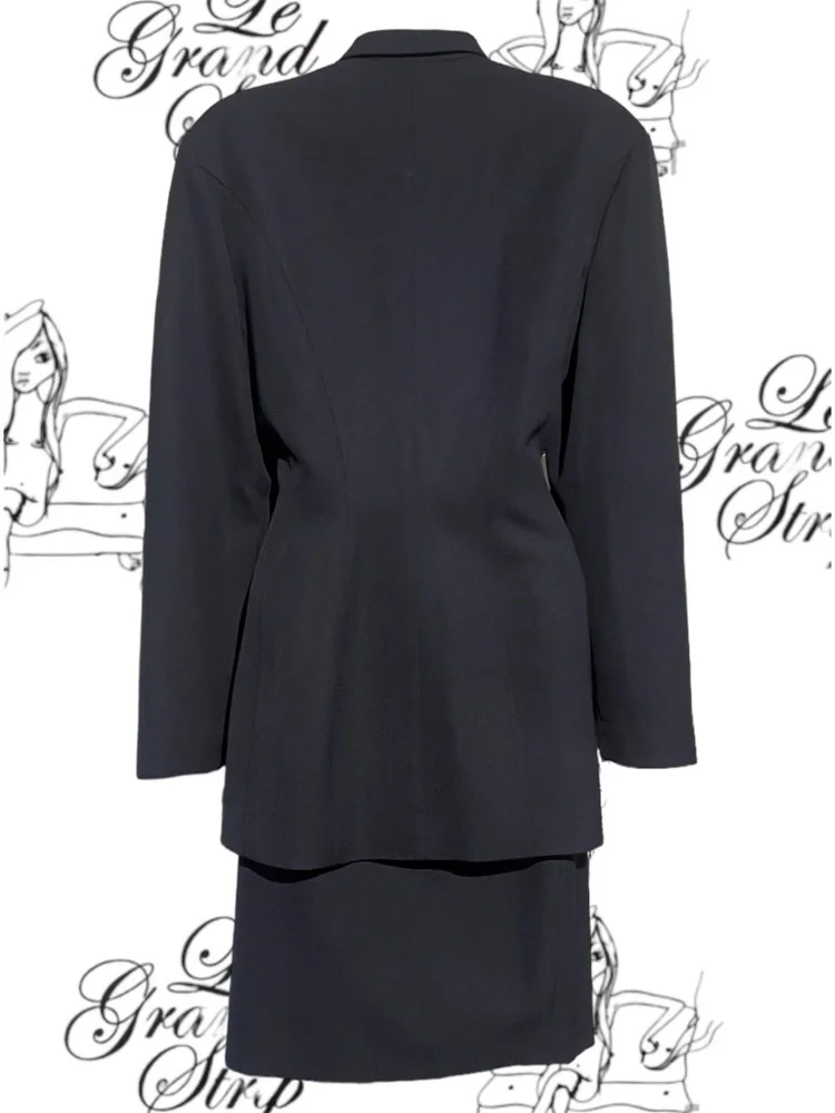 THIERRY MUGLER セットアップ スカートスーツ 42 1990's Thierry Mugler Skirt Set — Le Grand Strip