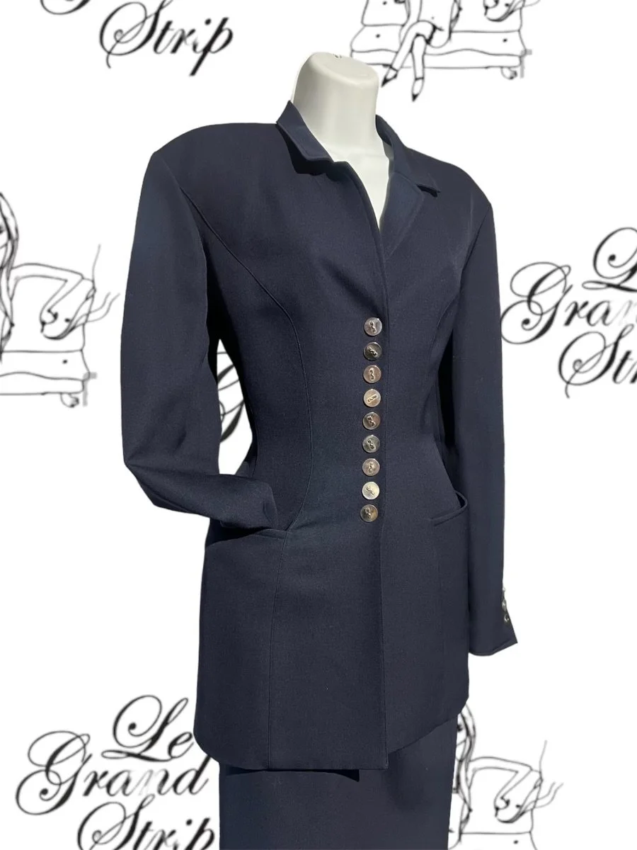 1990's Thierry Mugler Skirt Set