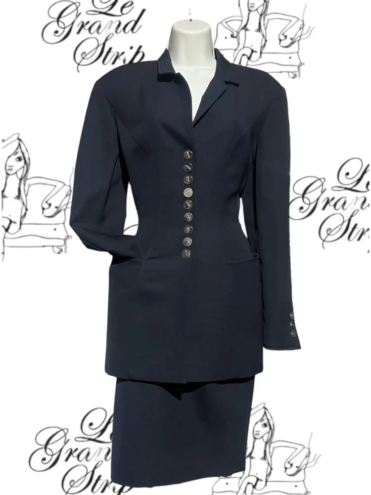 1990's Thierry Mugler Skirt Set — Le Grand Strip