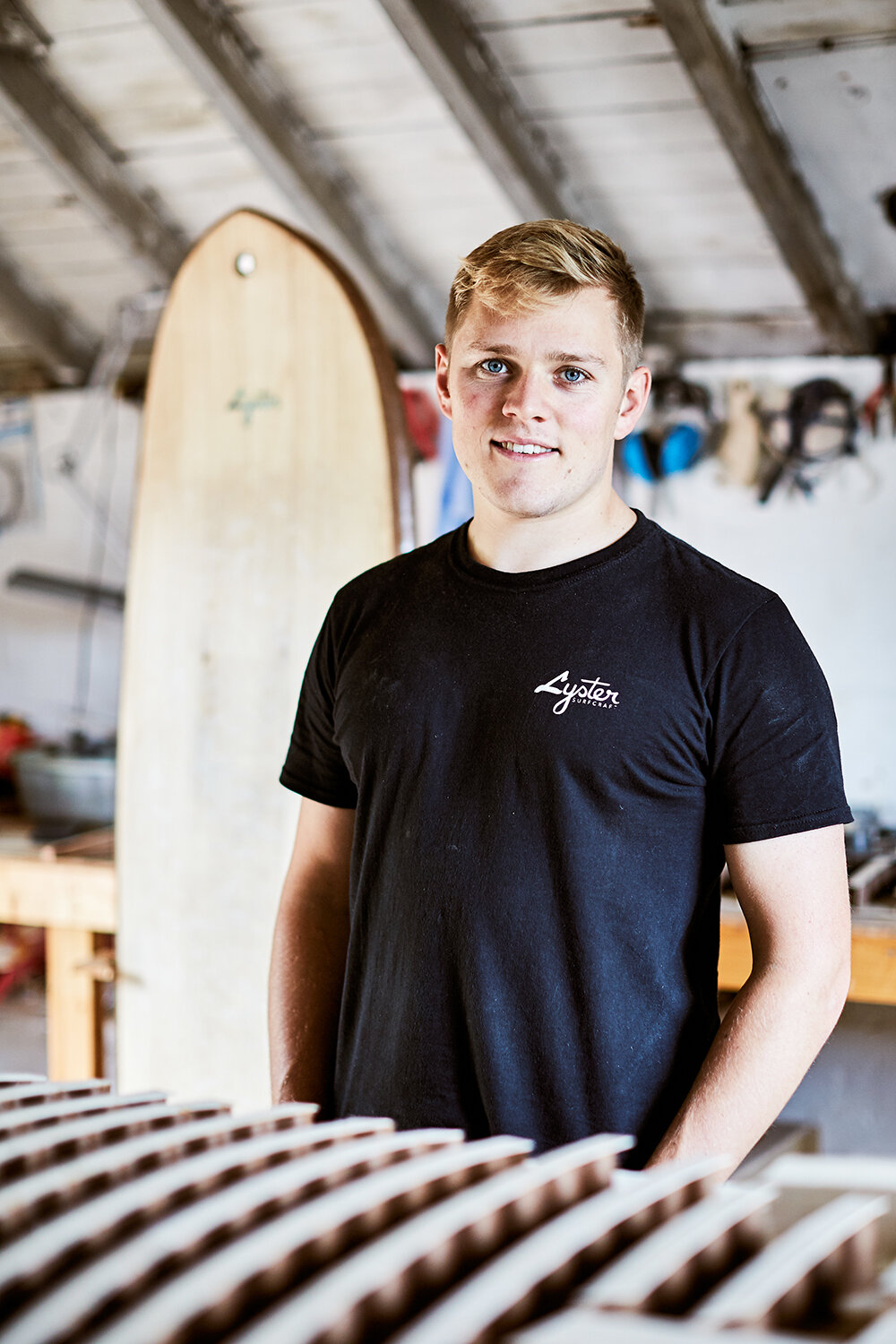 Lyster Surfcraft Wooden Surfboards Branding Photoshoot Will Scammell Photographer