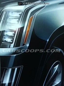 
Hint at 2014 Cadillac Escalade's Look  
