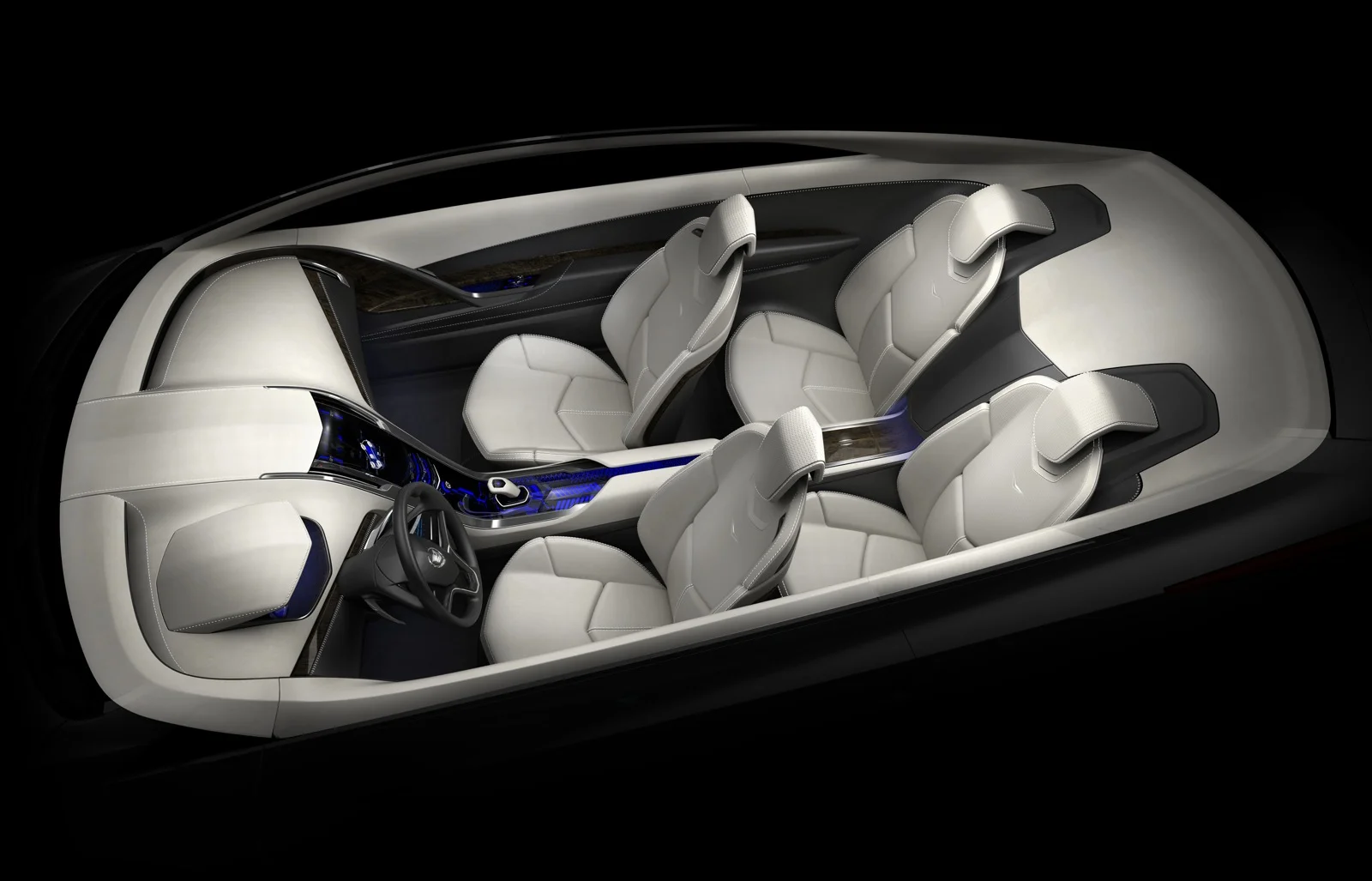 2009 Cadillac Converj Concept Computer Generated Image