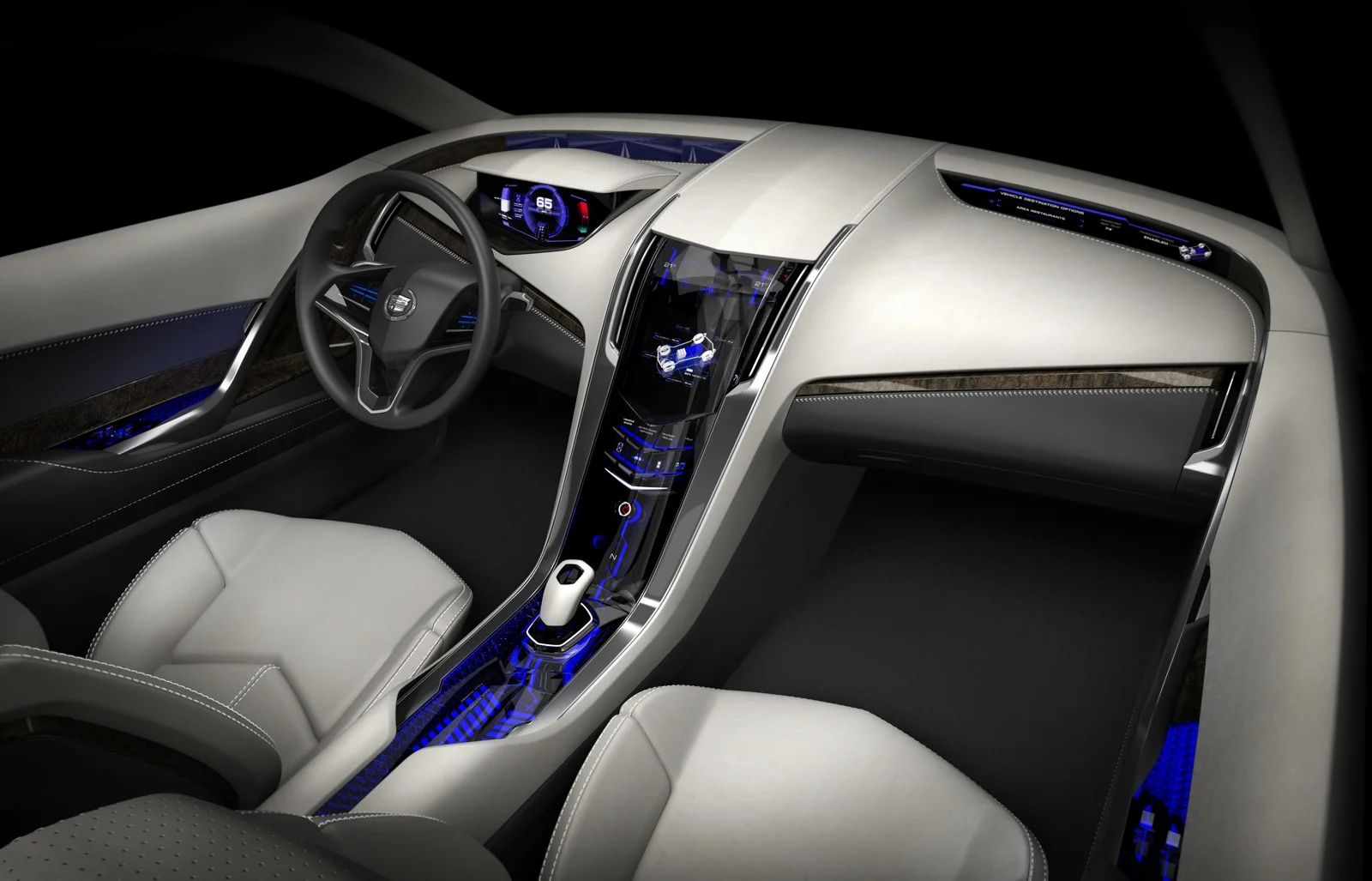 2009 Cadillac Converj Concept Computer Generated Image